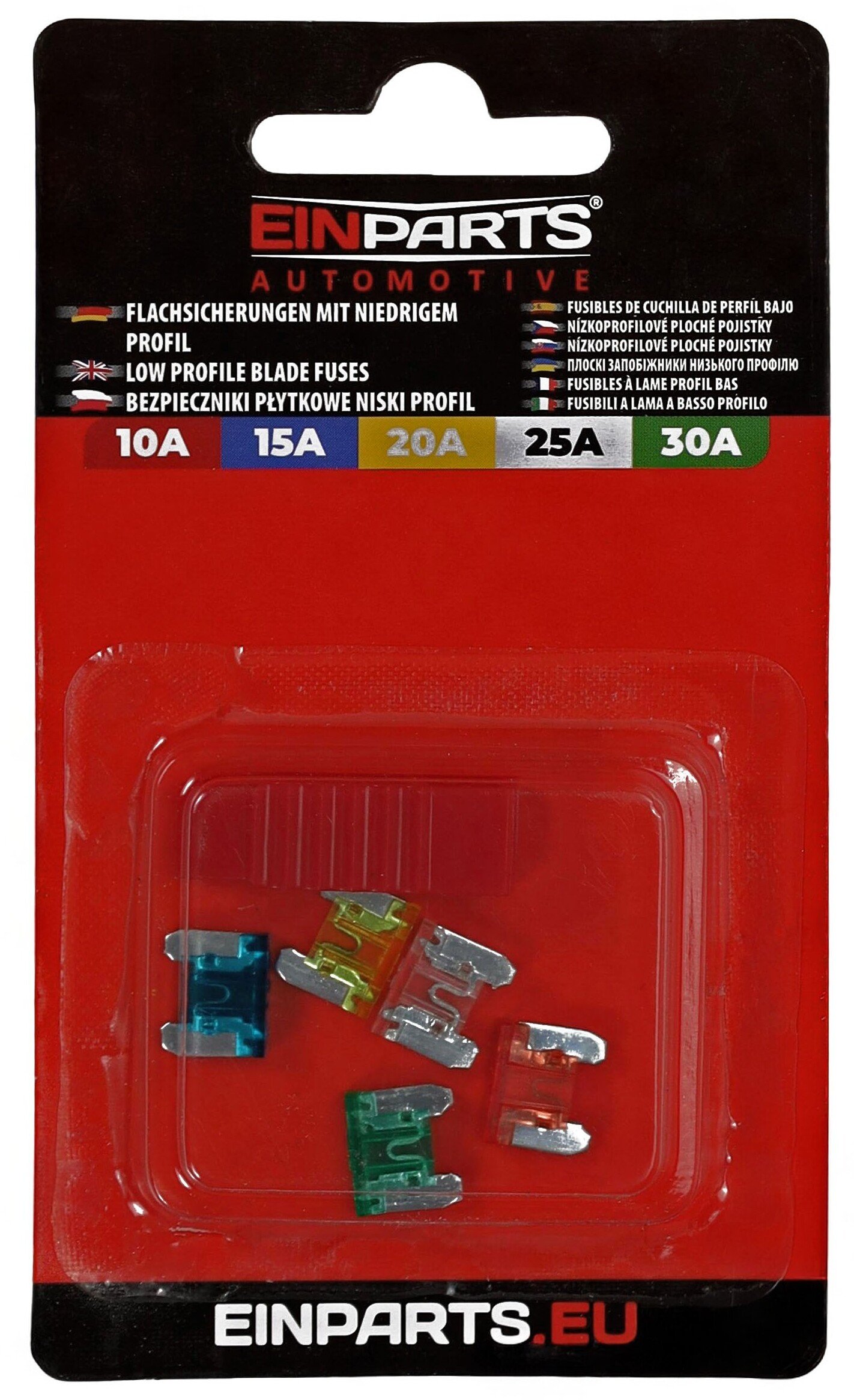 Einparts Automotive Bezpieczniki LOW PROFILE MINI, 5 SZT. EPFUSE29