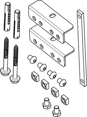 Vogels PFA 9126 PFB 34XX BRACKET KIT
