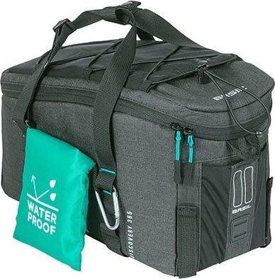 Basil Torba na bagażnik DISCOVERY 365D TRUNKBAG M 9L, wodoodporna black melee (NEW 2024)