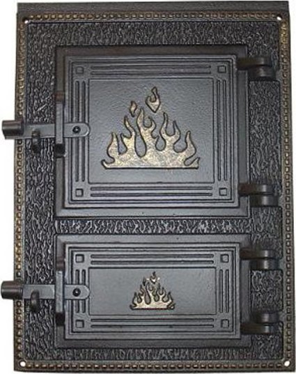 DOUBLE FIREPLACE DOORS LT-1 390X290