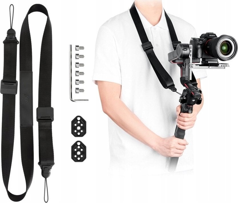 JJC Szelki Uchwyt Pasek Mocowanie Do Gimbala Dji Rs 3 Mini / Pro Rs 2 Rsc 2 Jjc / Ns-dst