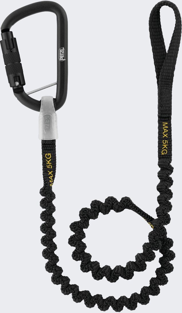 Petzl Uchwyt do Narzędzi Tooleash do 5 kg BLACK