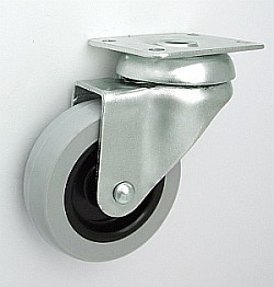 Zabi Koło meblowe tworzywowo-gumowe 60mm w obudowie skrętnej - M62T