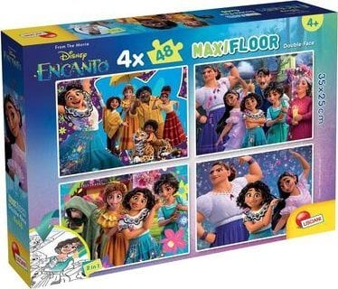 Lisciani LISCIANI DISNEY PUZZLE MAXIFLOOR 4 X 48 ENCANTO