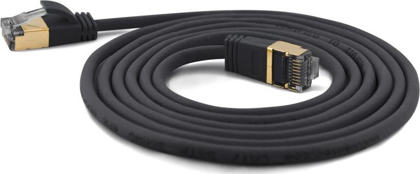 Wantec Wantec Extra dünnesCat.7 RohCable SSTP Patch Cable - 20 m - Cat.7 RohCable - S/FTP (S- STP) - RJ- 45 - RJ- 45 - black (7209)