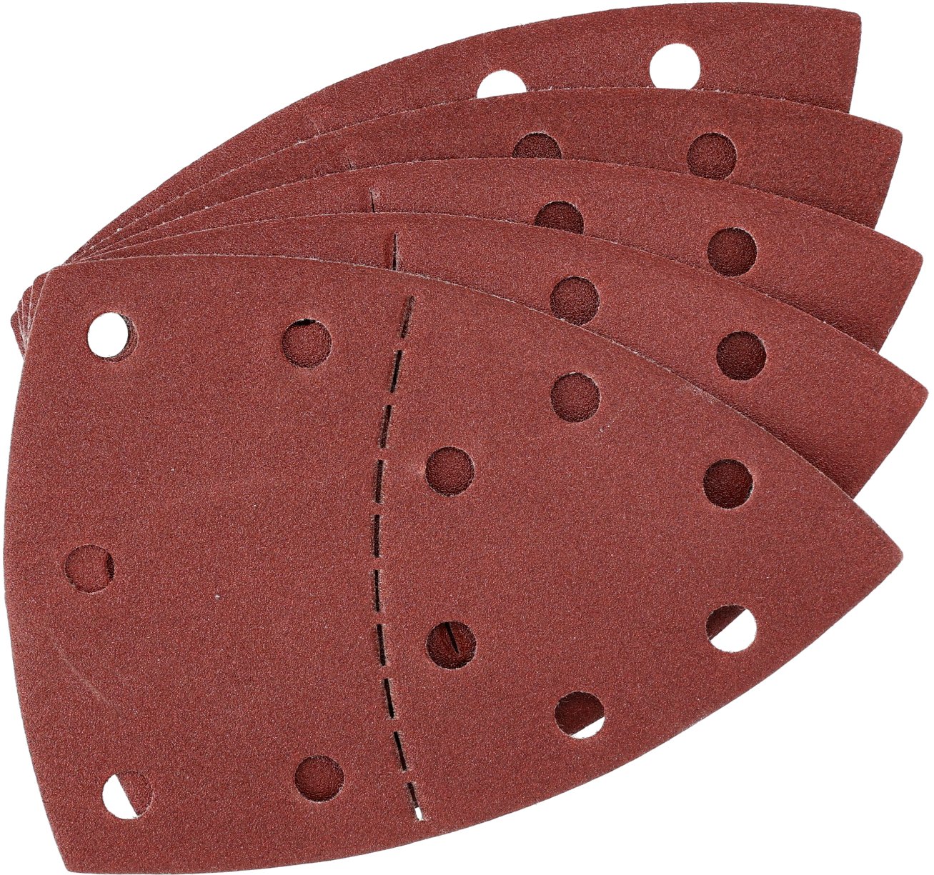 Drel DREL Papier ścierny żelazko 102x152 mm P150 rzep 5 szt do drewna