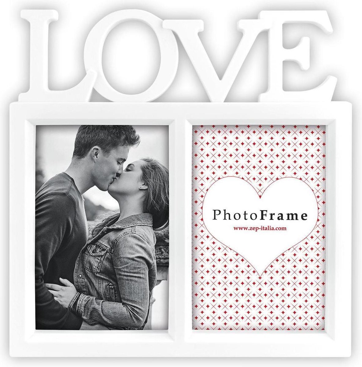 Ramka ZEP Madeira white 2x10x15 tworzywo sztuczne Galerie XC48W