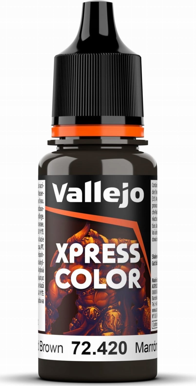 Vallejo Vallejo: 72.420 - Xpress Color - Wasteland Brown (18 ml)
