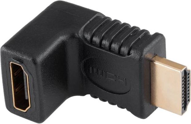 Adapter AV LechPol HDMI - HDMI czarny (ZLA0666)
