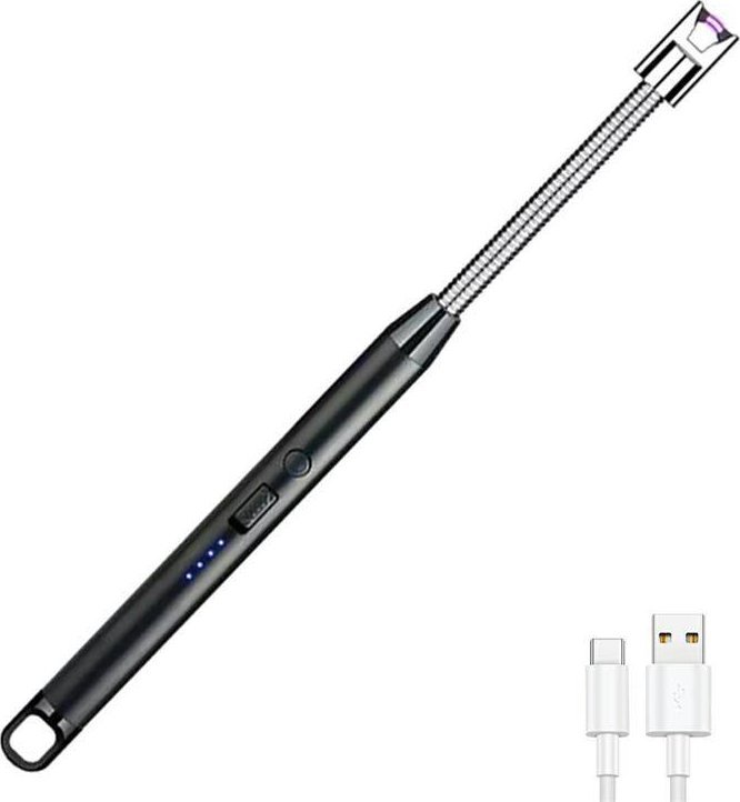 Aptel ZAPALARKA PLAZMOWA z Wbudowanym Akumulatorem USB czarna AG787