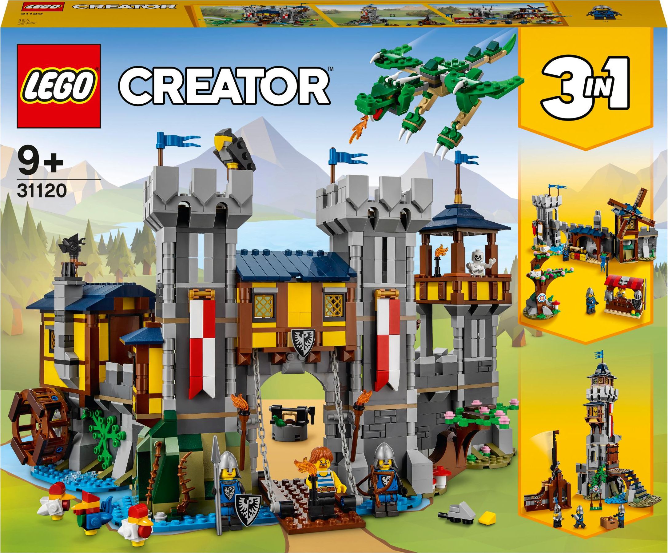 LEGO Creator Średniowieczny zamek (31120)