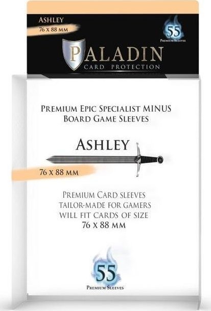 Board&Dice Koszulki na karty Paladin - Ashley (76x88mm)