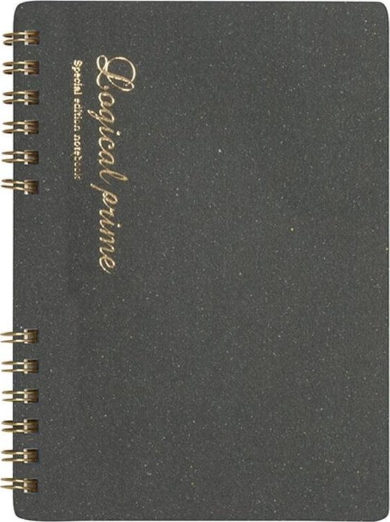 Notatnik A6 kratka Logical Prime SB szary