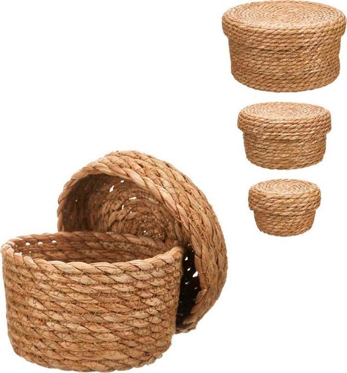 Giftdecor Koszyki do przechowywania 3 sztuki
