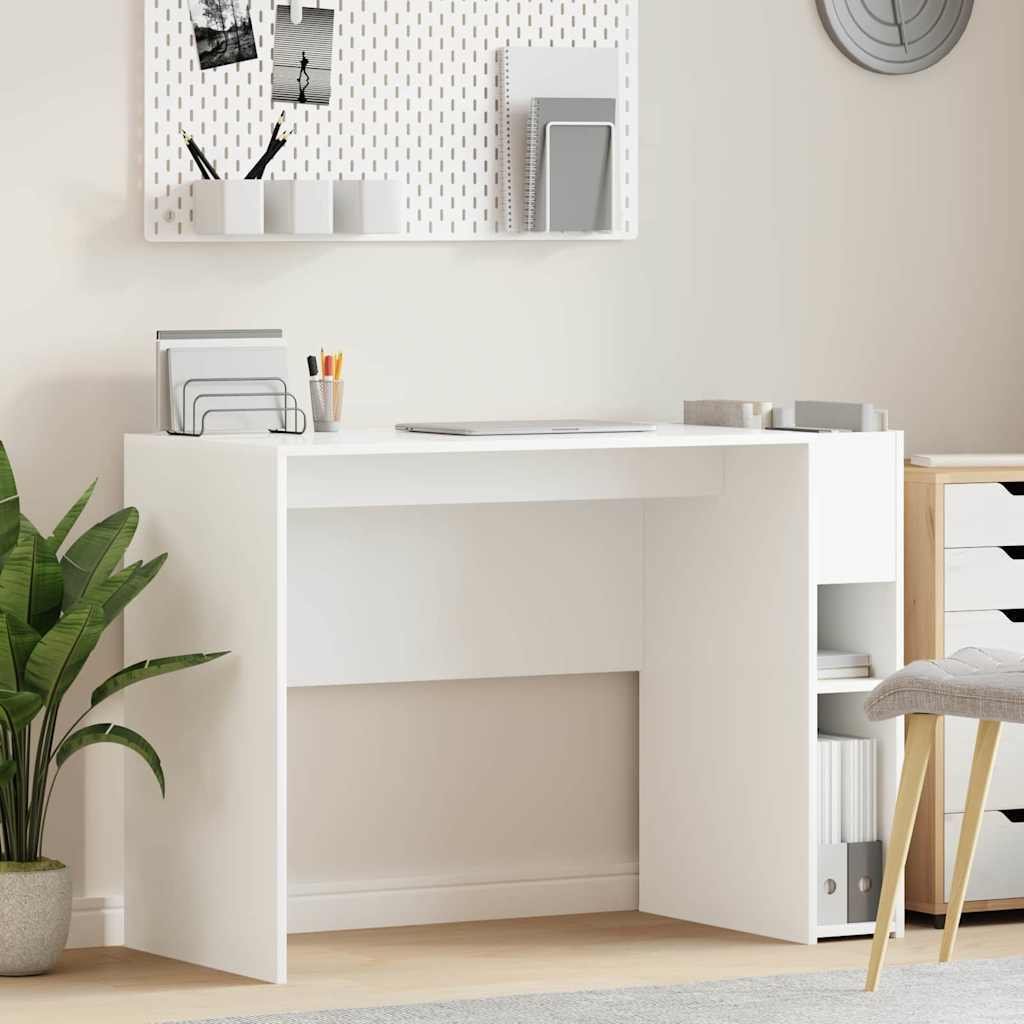 vidaXL Biurko Biały 109 x 50 x 78 cm