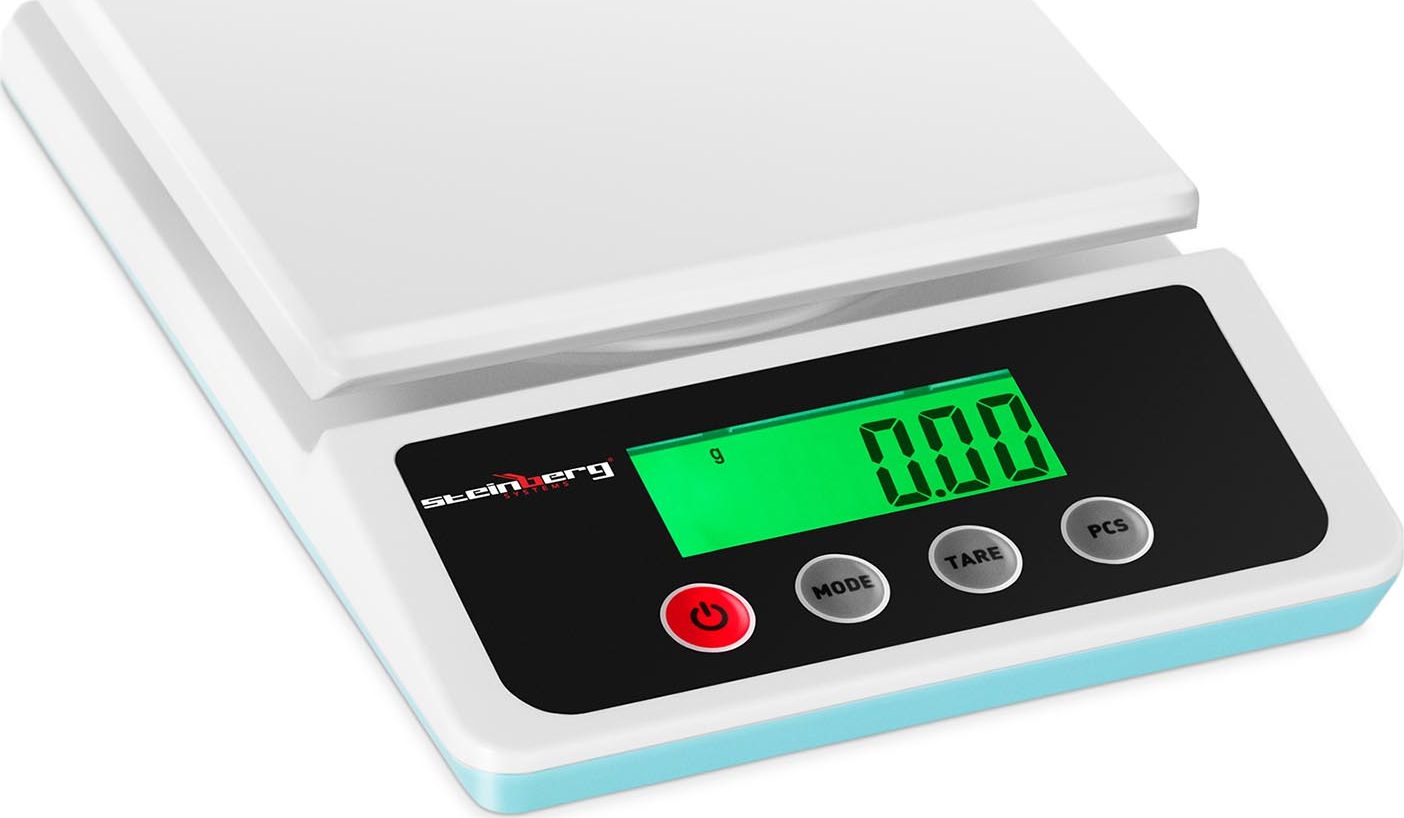 Steinberg Waga laboratoryjna precyzyjna dokładna z funkcją zliczania sztuk 10kg / 1g