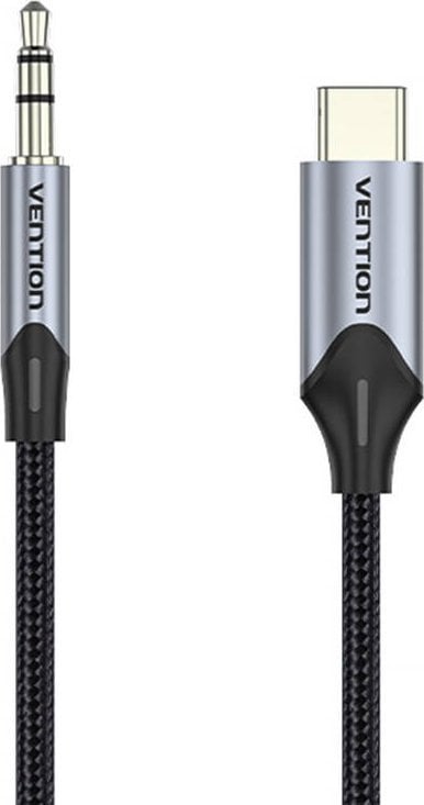 Kabel Vention Przedłużacz audio TRRS 3,5mm męski do 3,5mm żeński 1m Vention BGKHF czarny