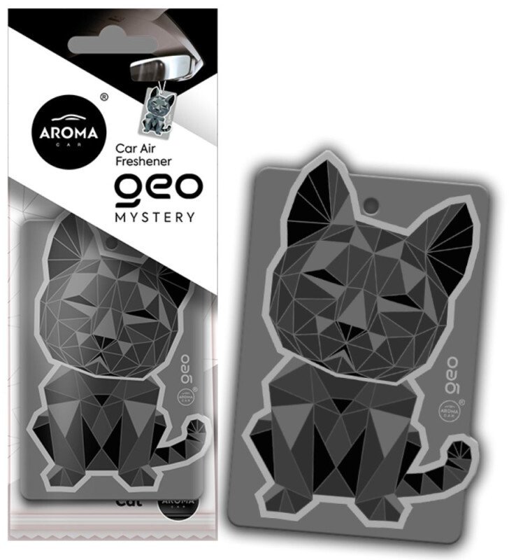 Aroma Car, Geo Cat, Mystery, Car Air Freshener Unisex