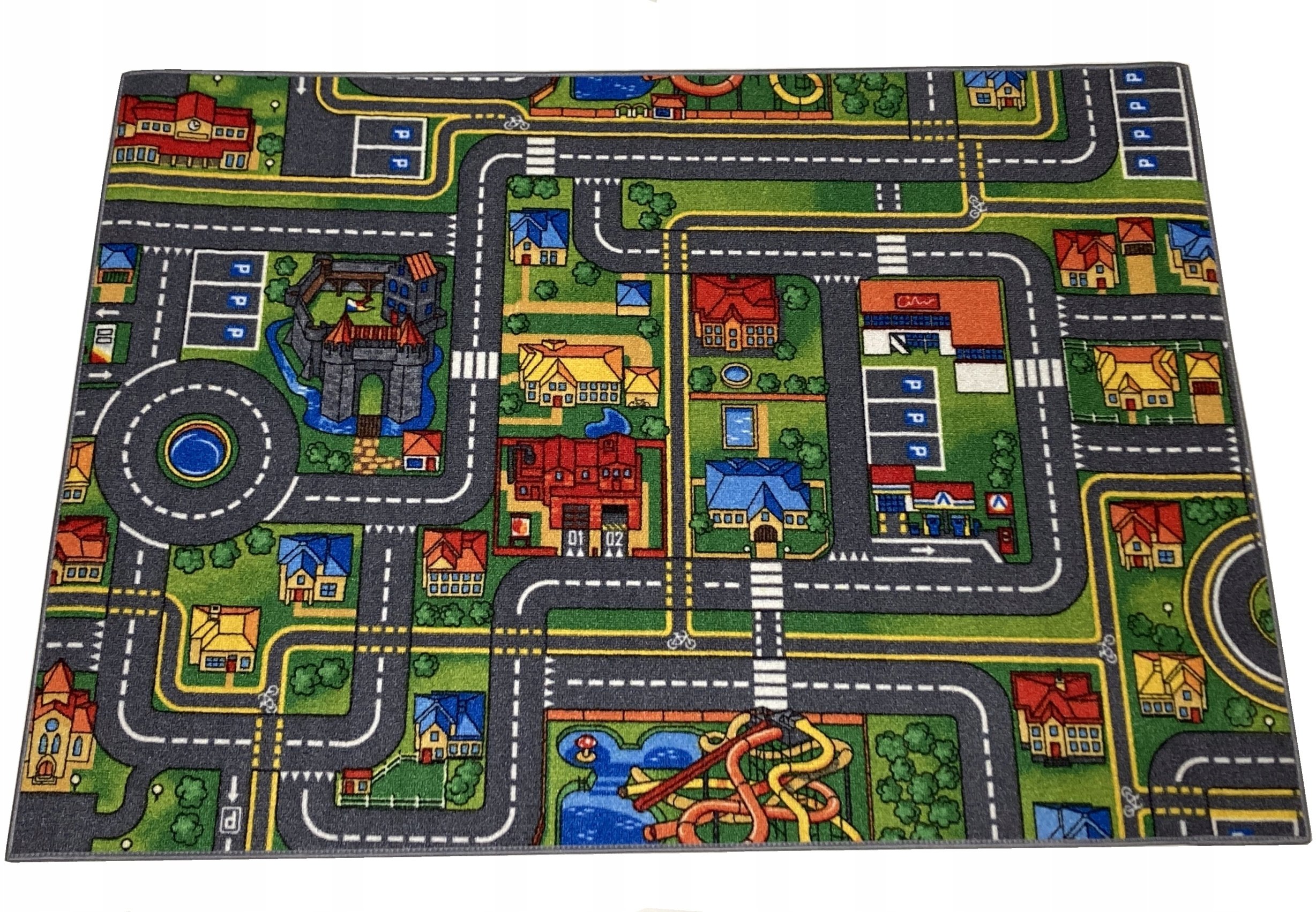 Dymo Mata do zabawy - Droga miejska - 95 x 133 cm (307000)