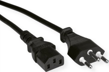 Triton Kabel zasilający VALUE (CH), czarny, 1,8 m