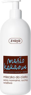 Ziaja Masło kakaowe mleczko do ciała, dozownik 400ml