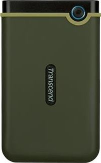 Dysk zewnętrzny HDD Transcend Twardy zewnętrzny HDD StoreJet 1TB USB 3.1 Colour Green (TS1TSJ25M3G)