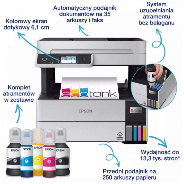 Urządzenie wielofunkcyjne Epson EcoTank* L6499 (C11CJ88408)