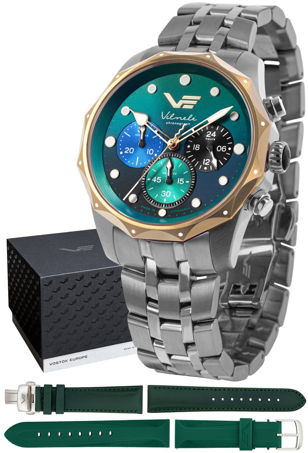 Zegarek damski Vostok Europe JS20-125E752B srebrny