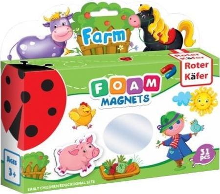 Roter Kafer Foam Magnets: Farm (edycja międzynarodowa)