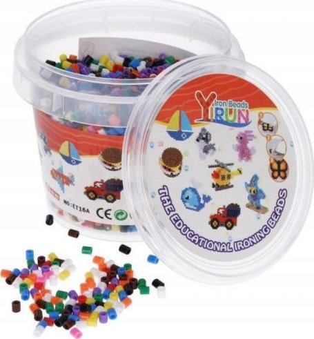 Prasowanka, Koraliki Do Prasowania, Zestaw 5000 Elementów Wiaderko