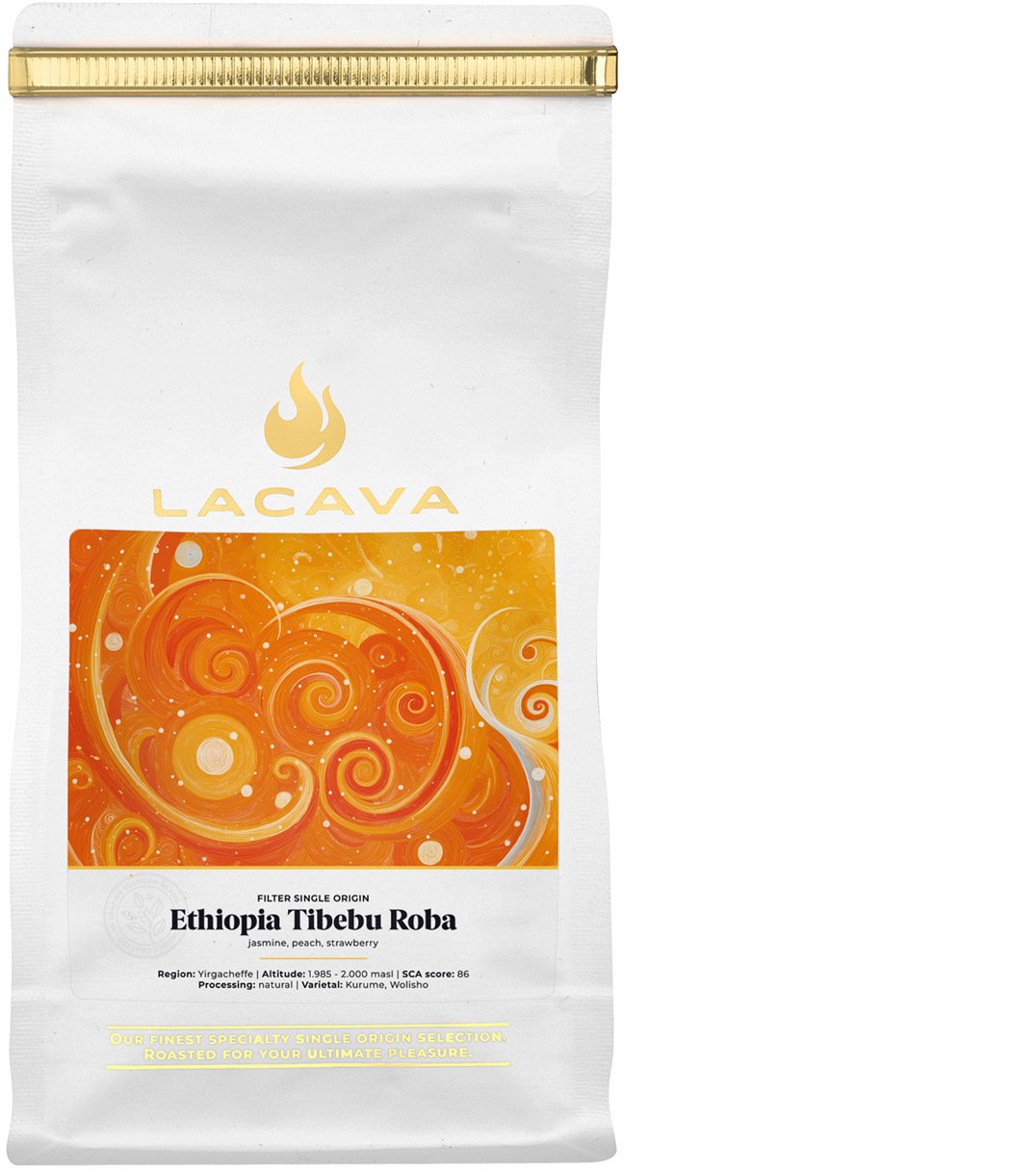 Kawa ziarnista LaCava kawa ziarnista Etiopia Tibebu Roba Filter 250 g