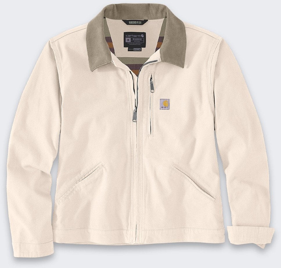 Carhartt Damska Kurtka Detroit Canvas Natural