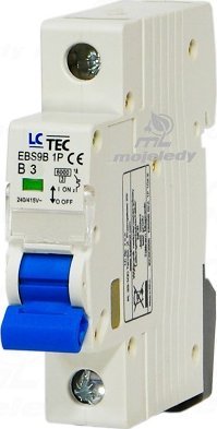 LCTec Wyłącznik nadprądowy B 3A 1P EBS LC-Tec