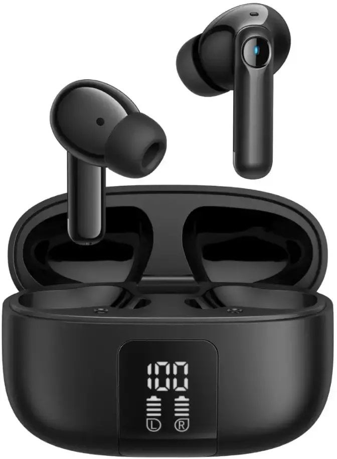 Joyroom Słuchawki Funpods JR-FN3 TWS Bluetooth dokanałowe - czarne