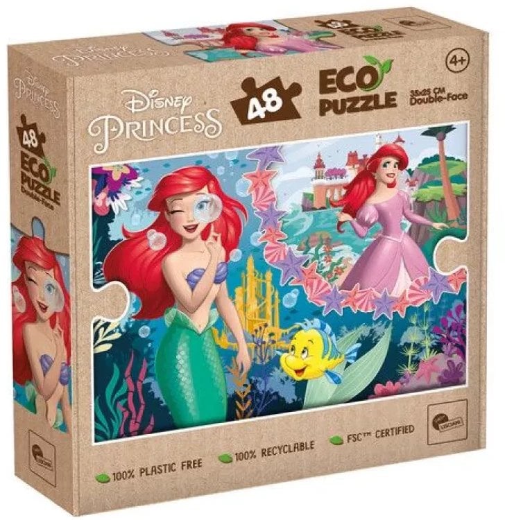 Lisciani LISCIANI PUZZLE EKO* DWUSTRONNE ARIELKA 48 EL.