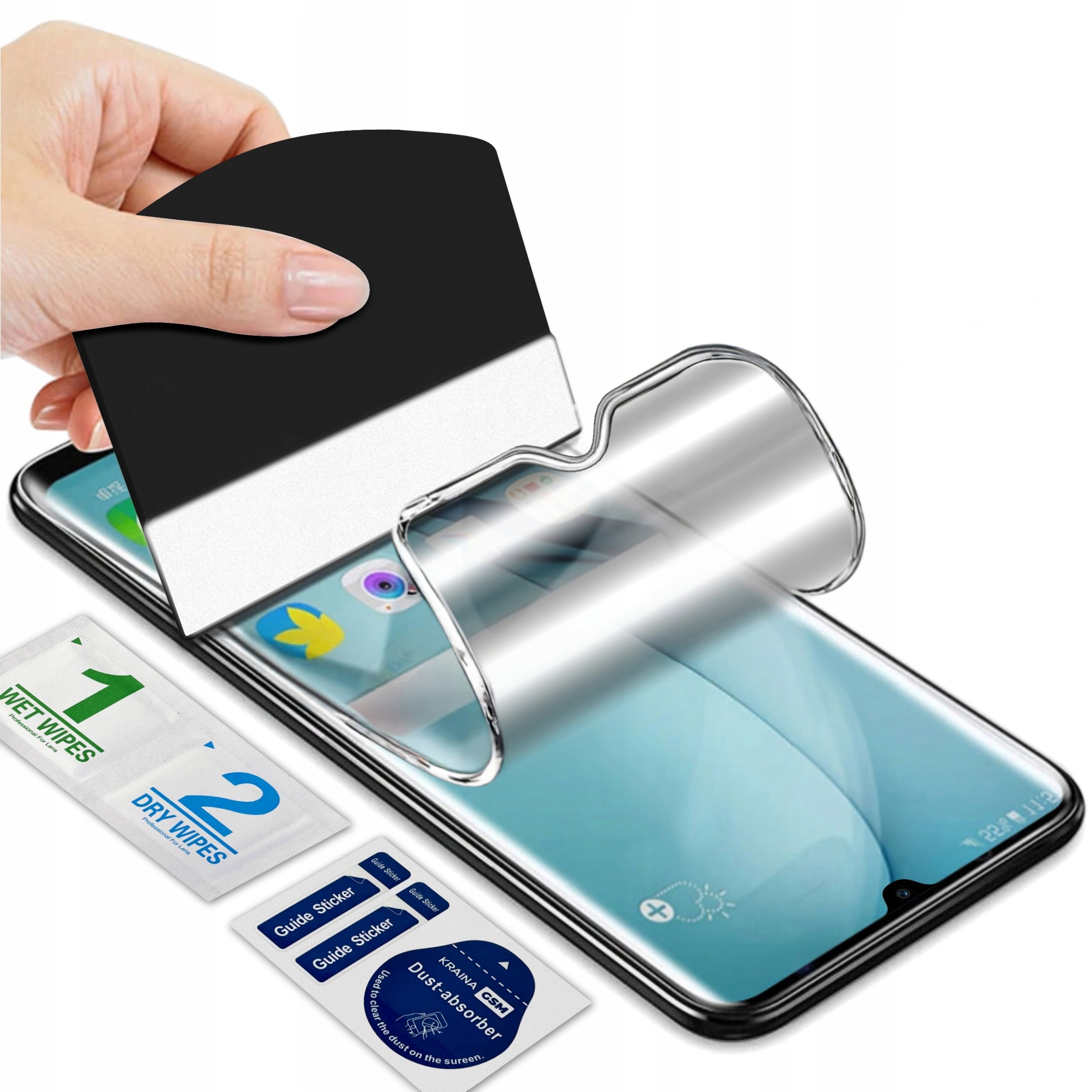 FOLIA OCHRONNA HYDROŻELOWA do Samsung Galaxy S25 MOCNA TRWAŁA