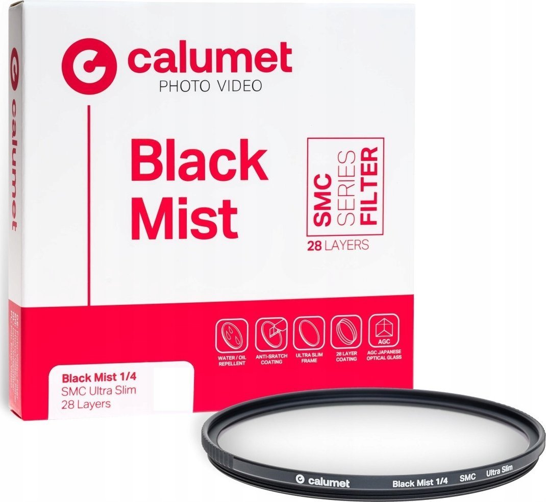 Filtr Calumet Calumet Filtr Black Mist 1/4 SMC 58 mm Ultra Slim 28 Layers