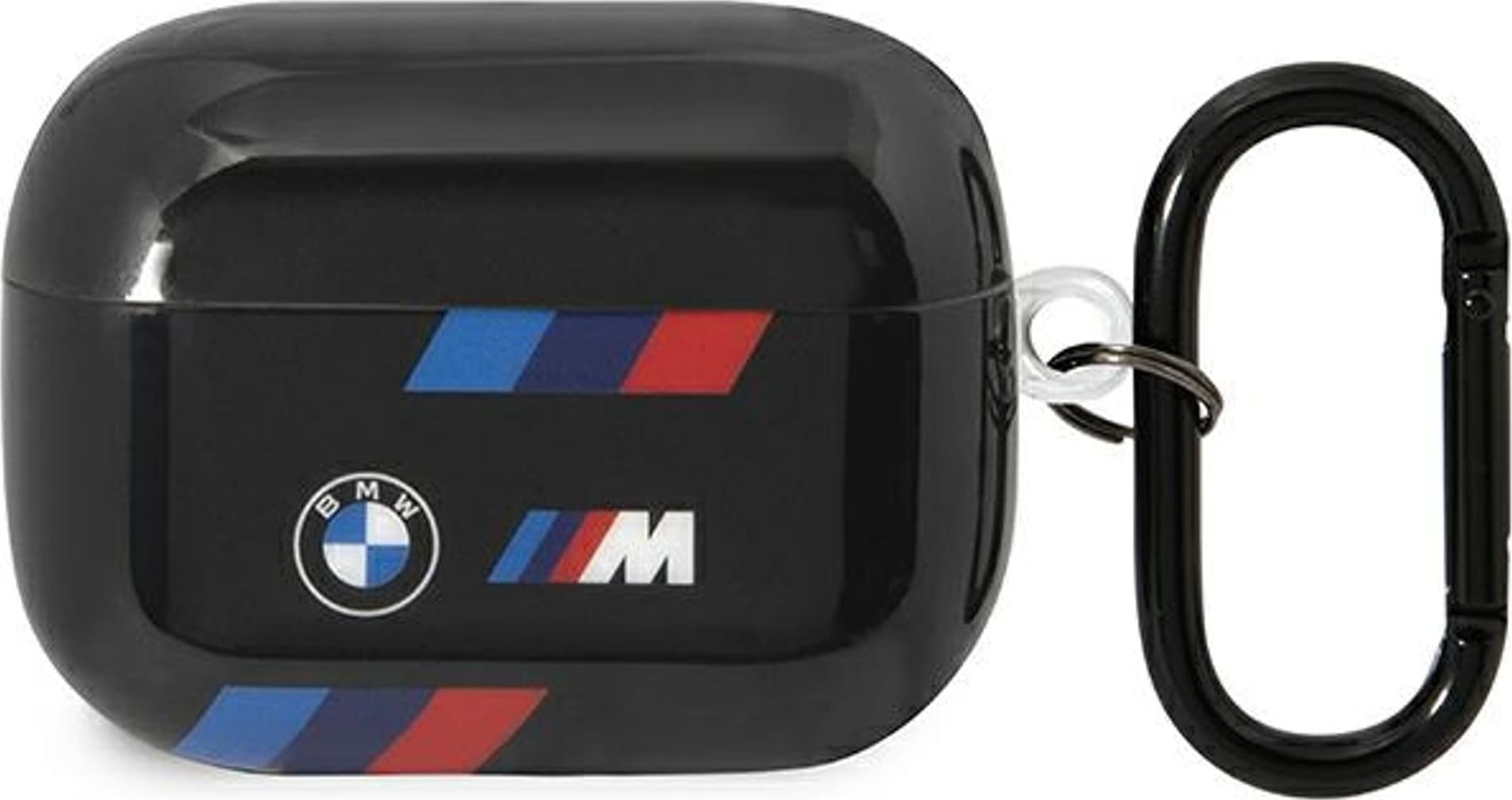 BMW BMW BMAP222SOTK AirPods Pro 2 gen cover czarny/black Tricolor Stripes