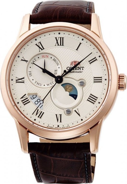 Zegarek Orient Zegarek męski Orient RA-AK0007S10B brązowy