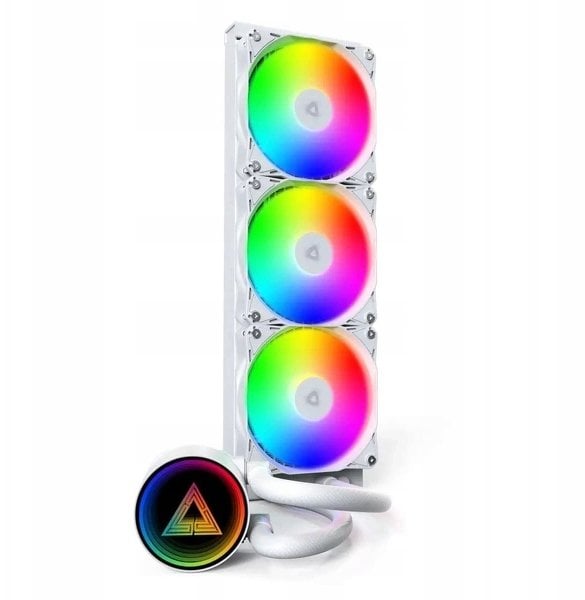 Chłodzenie wodne Montech LightFlow ARGB 360 White zestaw AIO