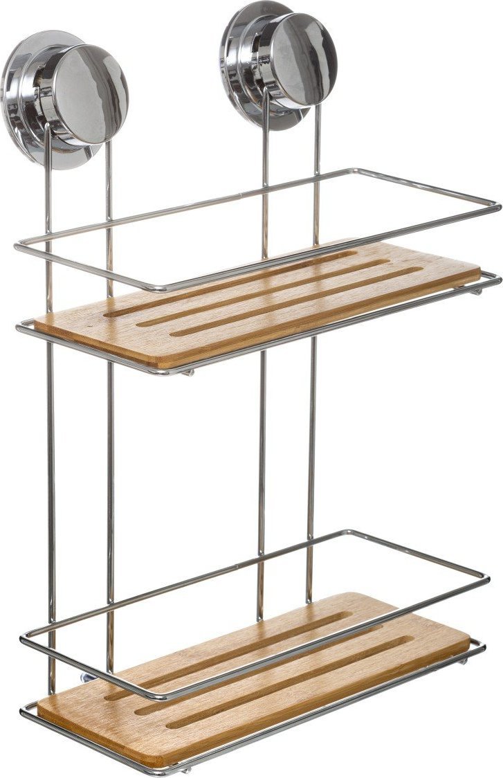 Koszyk prysznicowy 5five prostokątny brązowy (174617)