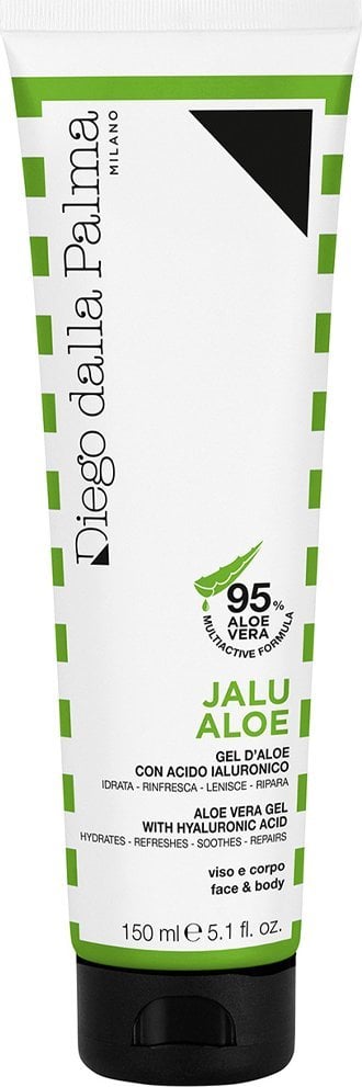 Diego Dalla Palma , Jalu Aloe, Hyaluronic Acid, Calming, Gel, For Face & Body, 150 ml For Women