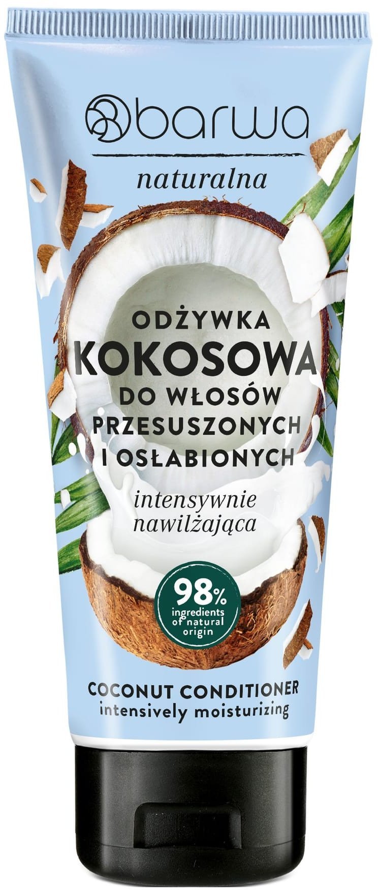 Barwa BARWA Odżywka intensywnie nawilżająca do włosów Kokosowa 200 ml