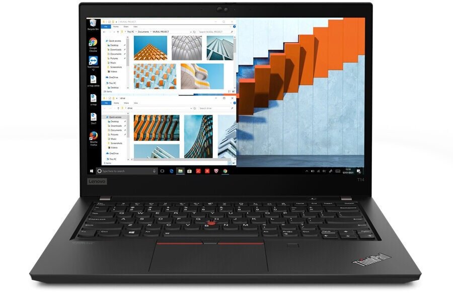 Laptop Lenovo ThinkPad T14 Gen 1 Core i5 10210U (10-gen.) 1,6 GHz / 16 GB / 480 SSD / 14" FullHD dotyk / Win 11 Pro / Klasa A-