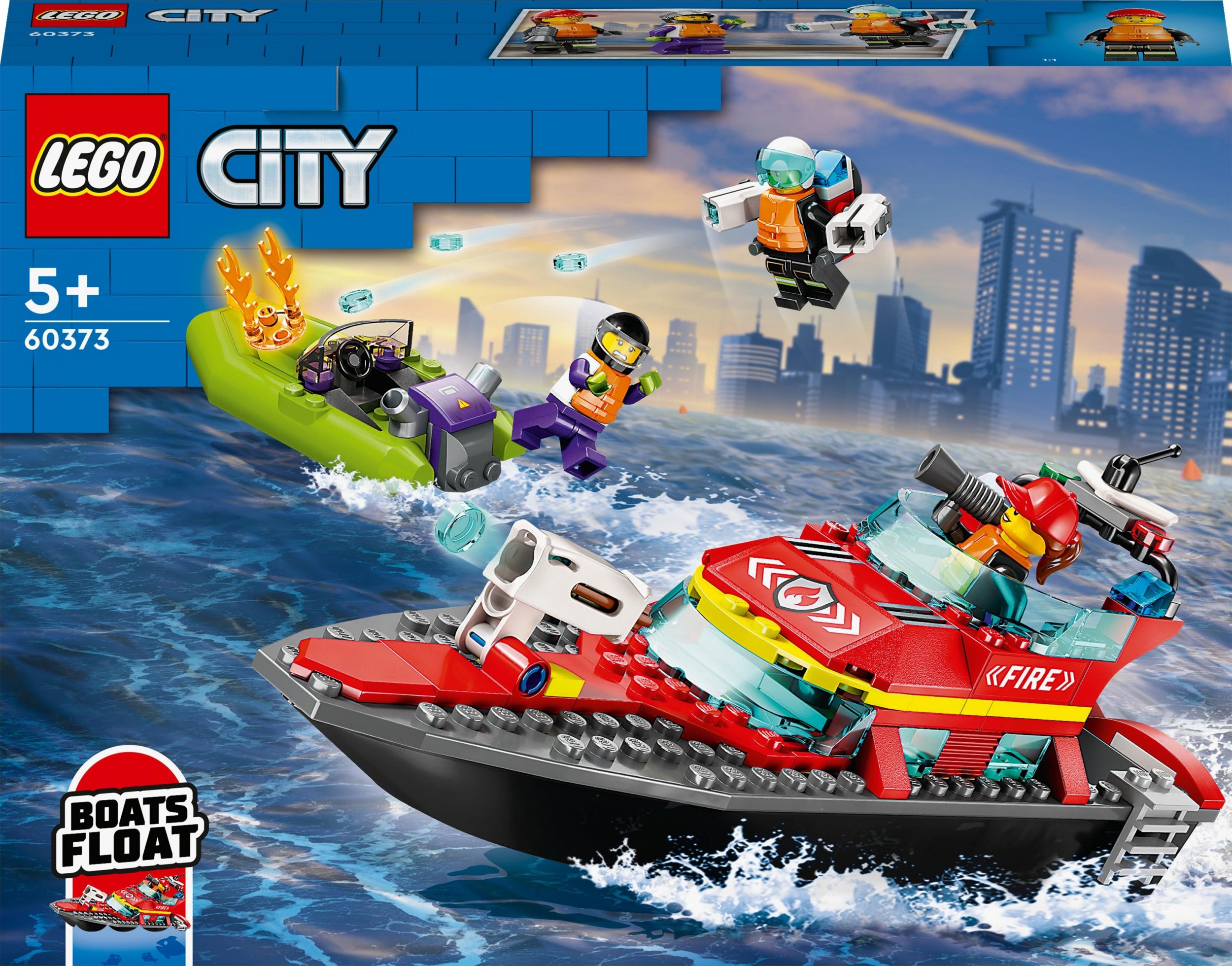 LEGO City Łódź strażacka (60373)