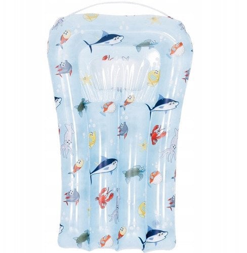 JiLong MATERAC PLAŻOWY Z OKIENKIEM RYBKI MORSKIE 72x47CM 35451