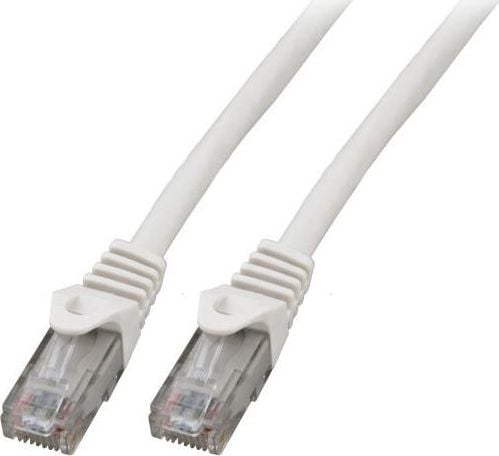 EFB Kabel połączeniowy RJ45 U / UTP, kat. 6, LSZH, CCA, 0,5 m, biały (K8104WS.0,5)