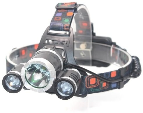Latarka Jcpal Latarka czołowa akumulatorowa mocna LED brak aku 1000 lumen T6