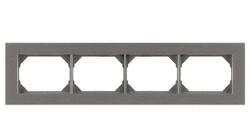 FRAME VILMA XP500 4-GANG MET