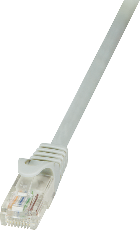 LogiLink Patchcord CAT 6 U/UTP EconLine 1m Szary (CP2032U)